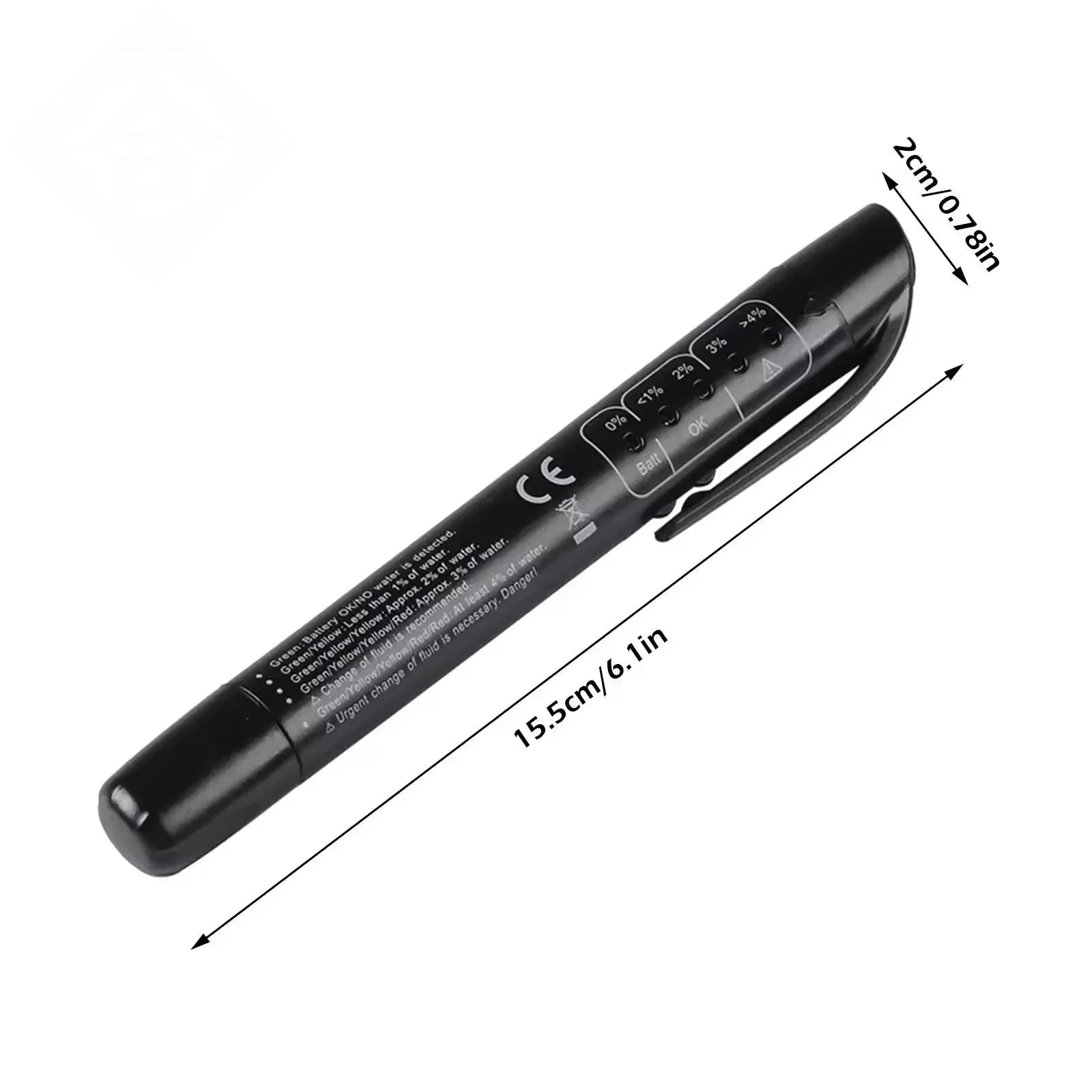 Universal Brake Fluid Tester Accurate Oil Quality Diagnostic Tools LED Indicator Liquid Testing Pen Automotive Brake Oil Tester